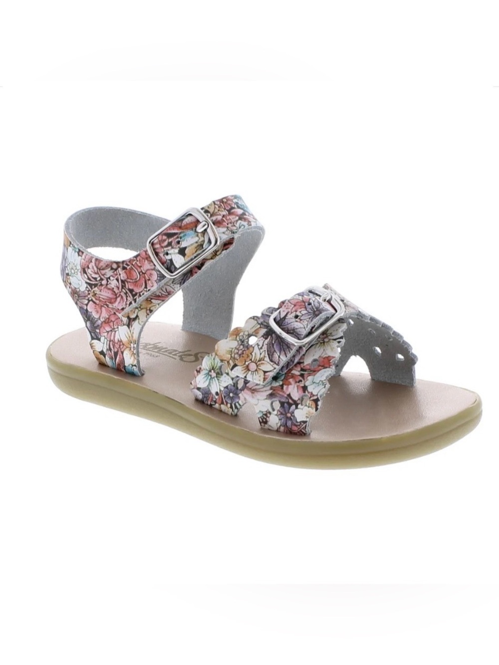 Footmates "Ariel" Girls Floral Saltwater Sandals